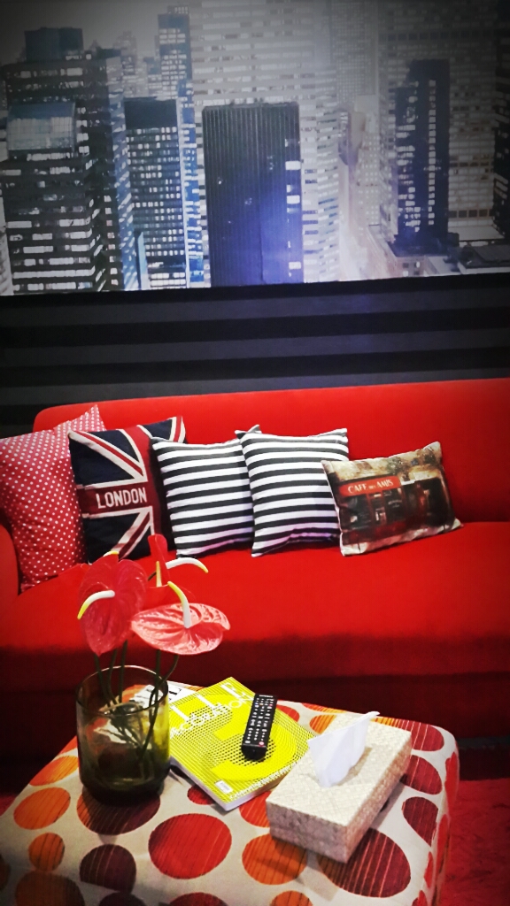 desain unik ruang keluarga