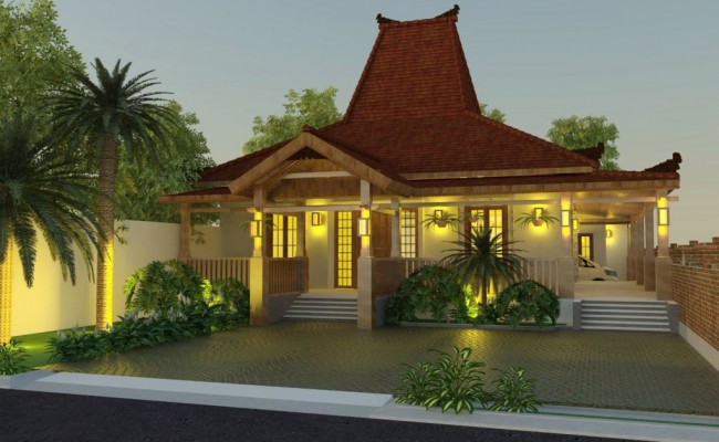 2.-Desain-Rumah-Tradisional-Jawa-Modern-yang-Luar-Biasa-Menarik2