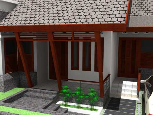 model_teras rumah minimalis