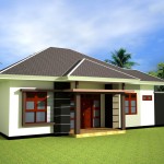 Karakter Desain Rumah Minimalis Sederhana 1 Lantai